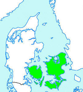 Fyn
Sjælland
Lolland/Falster/Møn